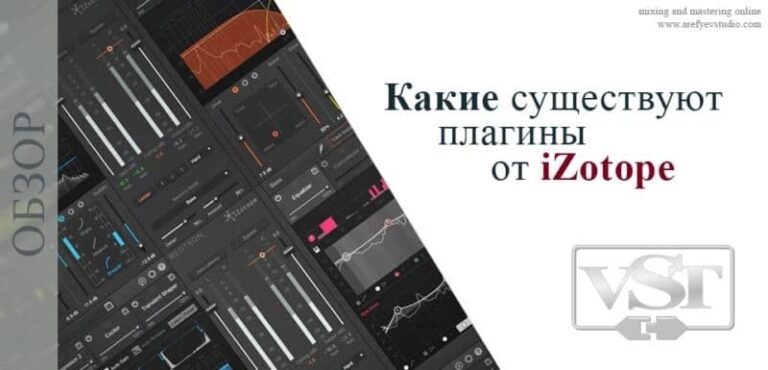 Какие существуют плагины от iZotope