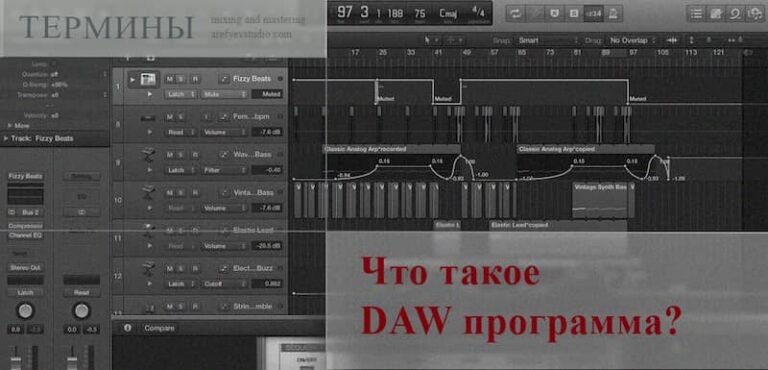 Что такое DAW программа (секвенсор)?