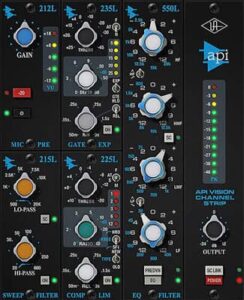 UAD API Vision Channel Strip