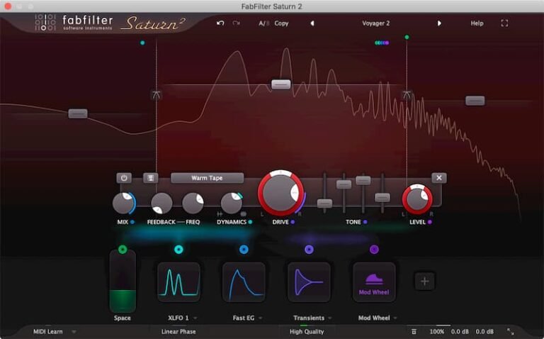 FabFilter выпустили Saturn 2. Что нового?