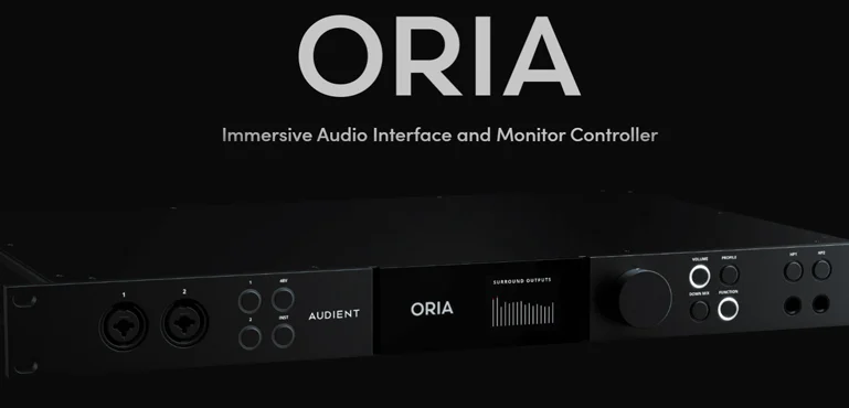 Audient ORIA: interfejs immersyjny i kontroler monitora