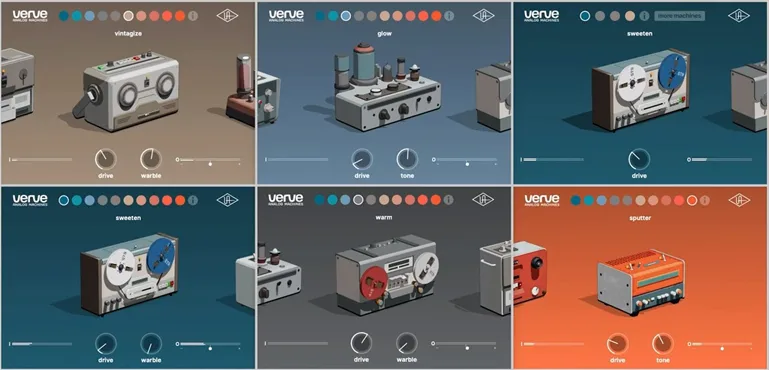 Verve Analog Machines Essentials от Universal Audio — бесплатно!