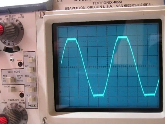 Клиппинг после мастеринга на waveform — пример искажений и перегруза сигнала