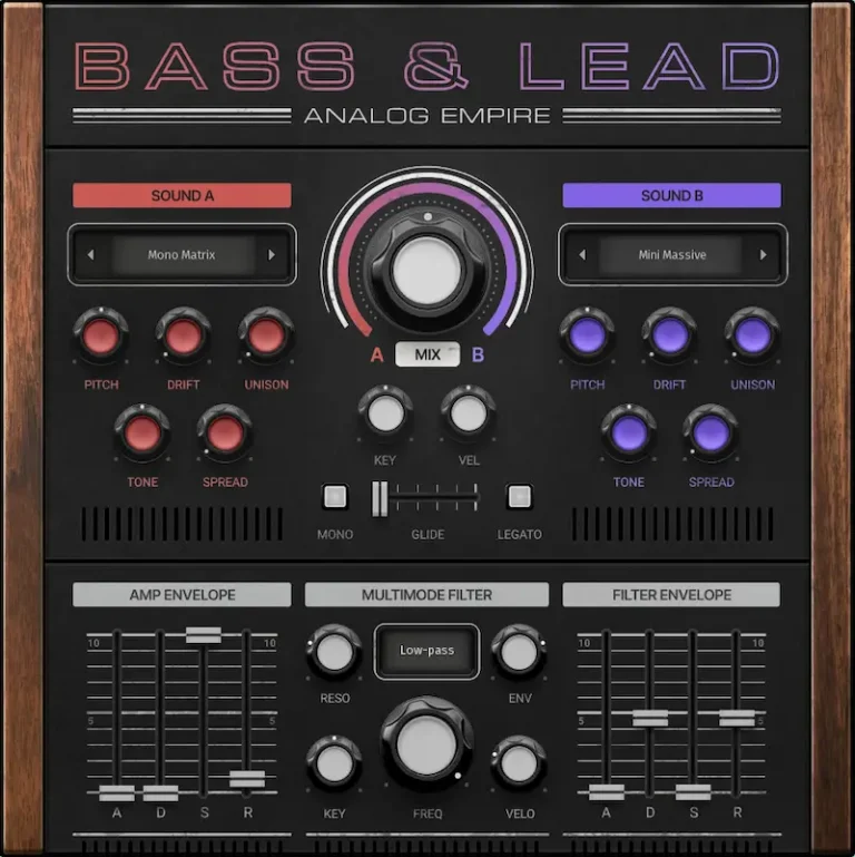Melda Analog Empire Bass Lead — новый VST плагин за €9 (обзор и сравнение)