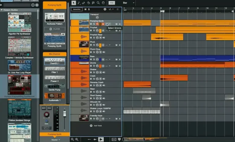 Reason 14 обзор: новый workflow, RV-9 reverb и сравнение с Ableton, FL Studio и Logic