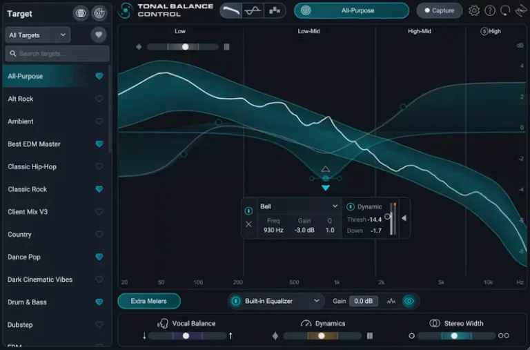 Tonal Balance Control 3 — анализ микса и баланс под Spotify и стриминг