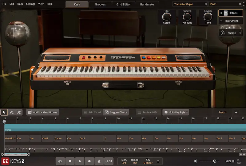 Transistor Organ EKX