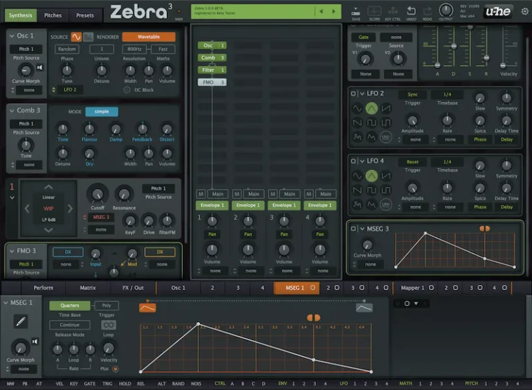 u-he Zebra 3 release: price, download, review and plugin features