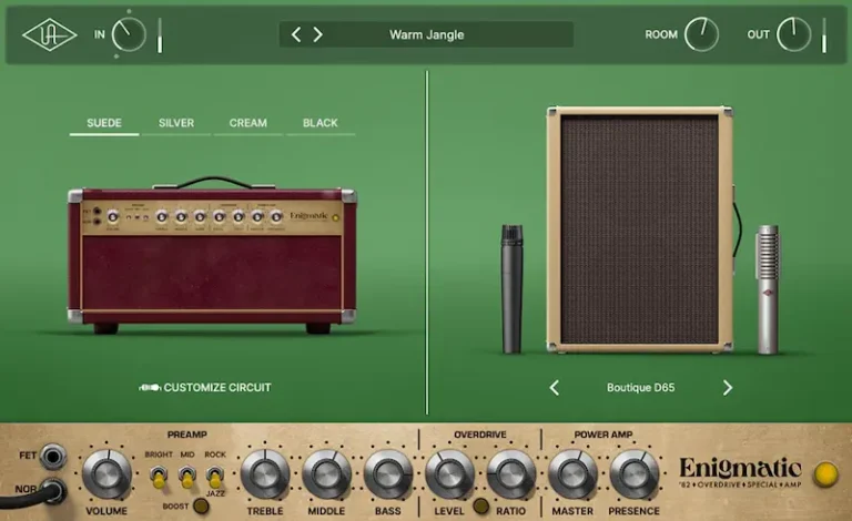 UAD Enigmatic ’82 Overdrive Special Amp — новый плагин UAD с эмуляцией Dumble (обзор 2026)