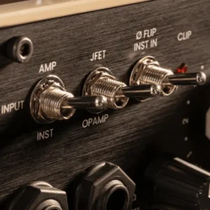 Modern hybrid mixing setup with Warm Audio Reamper, analog pedals and amplifier routing