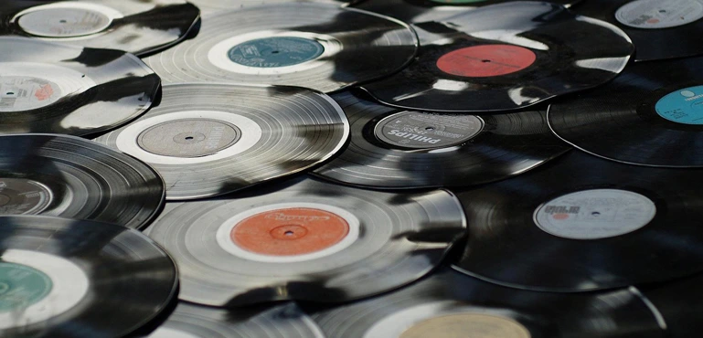 Vinyl mastering engineer preparing audio for record cutting and pressing