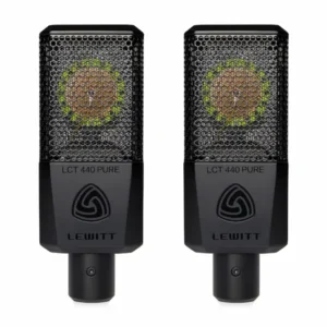 Waveform analysis of Lewitt LCT 440 Pure drum overhead recording after compression and mastering processing