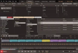 Comparing Classic Rock EBX bass tones in a professional rock mixing session with guitars and drums