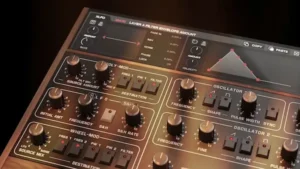 GForce Prophet-5 plugin interface recreating the classic Sequential Prophet-5 synthesizer
