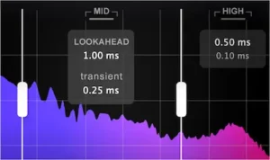 Mastering engineer evaluating limiter settings for loudness and translation