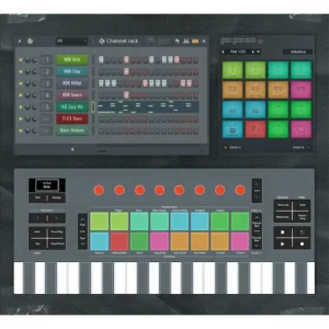 Novation FLkey 2 integrated with FL Studio pattern-based music production workflow