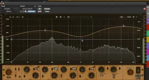 Professional audio engineer comparing the Undertone Audio MPEQ-1 plugin with digital equalizers