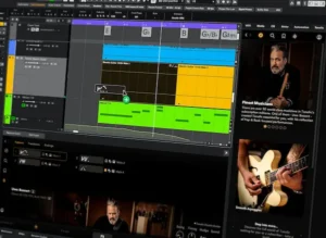 Real musician performances adapted with Celemony Tonalic during modern audio production