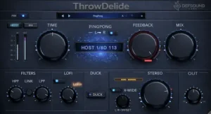 Stereo delay processing in DSL ThrowDelide and its impact on mix translation during mastering