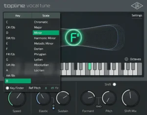 Universal Audio представила плагин UAD Topline Vocal Tune для коррекции высоты тона вокала