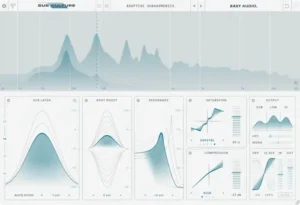 Baby Audio SubCulture bass enhancement plugin interface with pitch-tracked sub generation