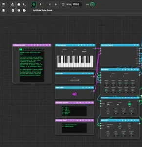 Building a custom modular synthesizer patch in DevOcean Modular