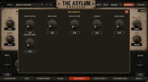 Comparison of The Asylum Analogue with leading tape and cassette emulation plugins