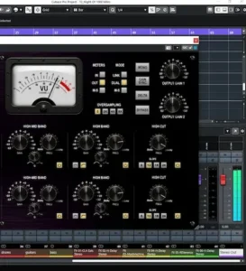 Curve Control EQ plugin with twelve bands and harmonic saturation