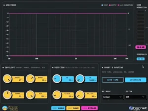 Professional mixing session showing HoRNet SpectraDuck improving separation between competing instruments