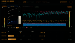 Smile Bus 3000 mix bus compressor featuring Groove Hold compression workflow