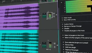 Surround mixing and multi-channel routing setup inside Waveform 14 DAW for post-production workflows