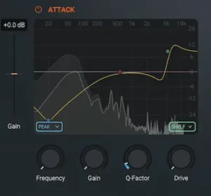 TRANSFORCE attack and sustain processing for sound design