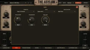 The Asylum Analogue analog playback chain for tape and cassette emulation