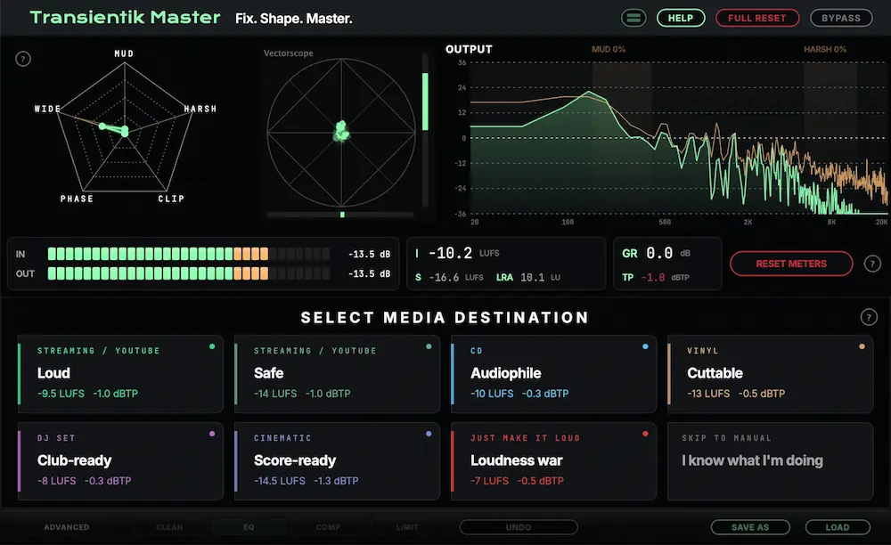 Transientik Master