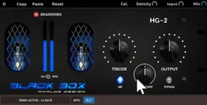 UAD Black Box HG-2 Pentode and Triode saturation controls