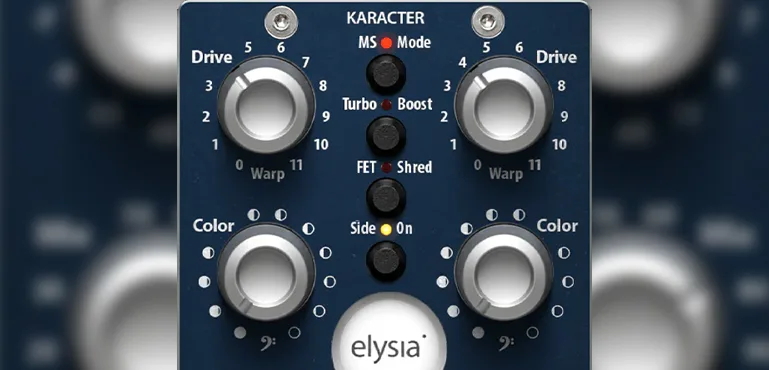 elysia karacter Stereo Saturator