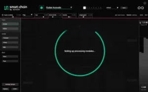 AI-assisted mixing workflow with multiple tracks balanced across depth and processing stages