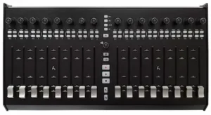 Asparion D700 Rack configured as a modular control surface for professional audio production