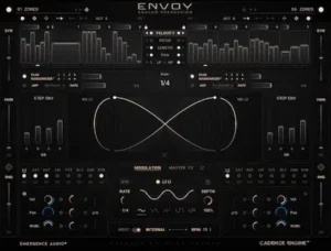 Independent percussion layers shaping transient definition and tonal movement in a dense mix