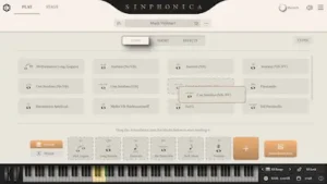 Italian string orchestra recording concept with virtual stage positioning for orchestral mixing