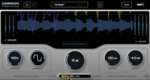 Level-matched mastering comparison for streaming playback