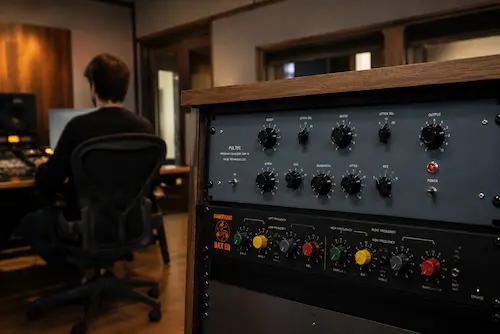 MS-EQ zur gezielten Bearbeitung der Stereo-Summe