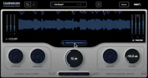 Mastering loudness evaluation with transient and low-end control