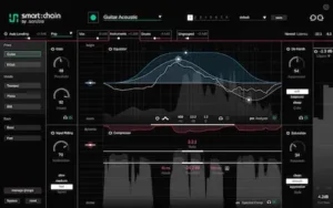 Professional mixing session with layered vocals, drums, synths, and effects organized for automated track processing
