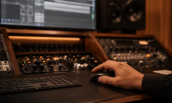 Professionelle Beurteilung von Dithering während des finalen Masterings im Studio
