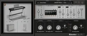 Rhodes Clav Pro Plugin mit virtueller Clavinet-Engine und integriertem Verstärkerkonzept