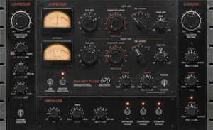 Softube Bus Processor 670 plugin for analog mix bus compression and density