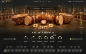 South Indian acoustic percussion arranged for cinematic and electronic music production