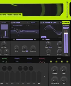 Synthesized bass sound shaping for 808 and Reese-style electronic production