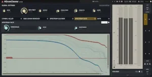 MDrumCleaner от MeldaProduction — плагин для очистки многомикрофонных записей барабанов